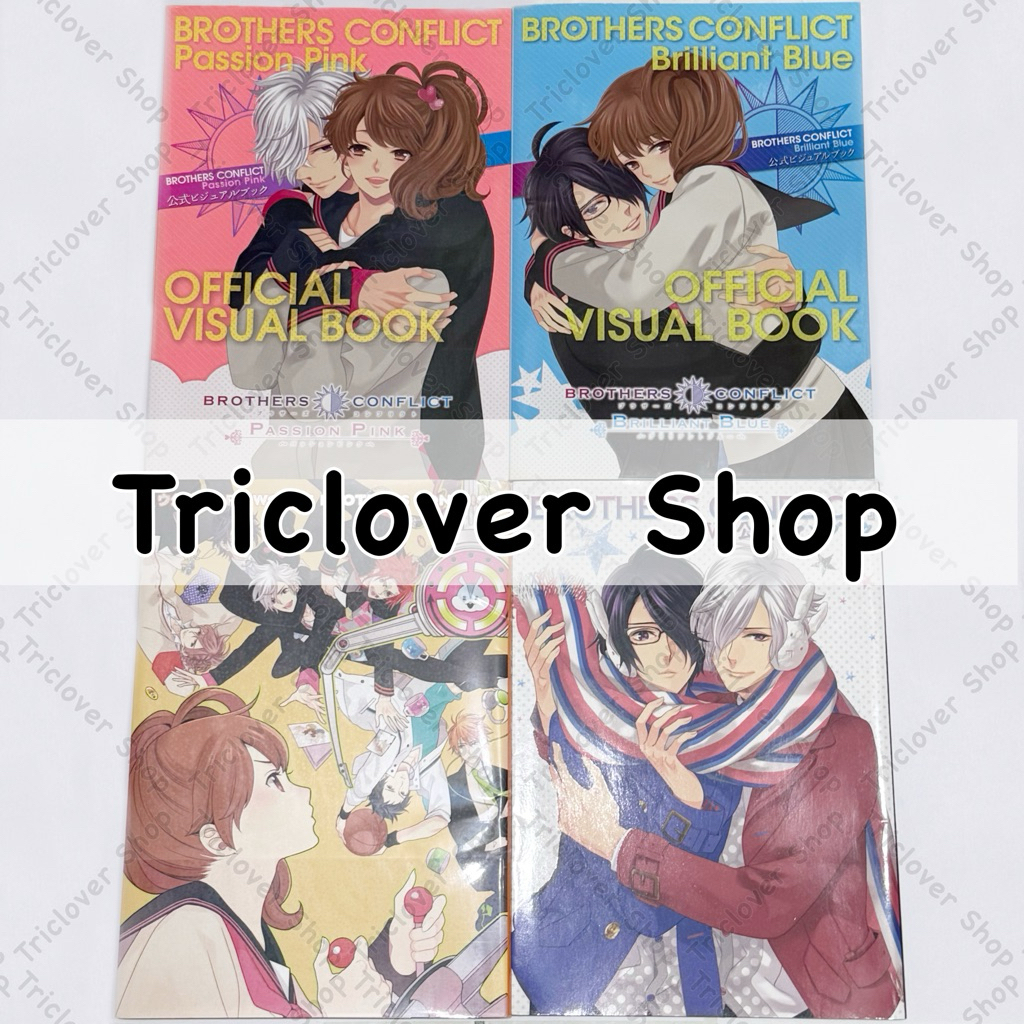Preloved Artbook Anime Brother Conflicts Official Buku Gambar Illustration Art Visual Book