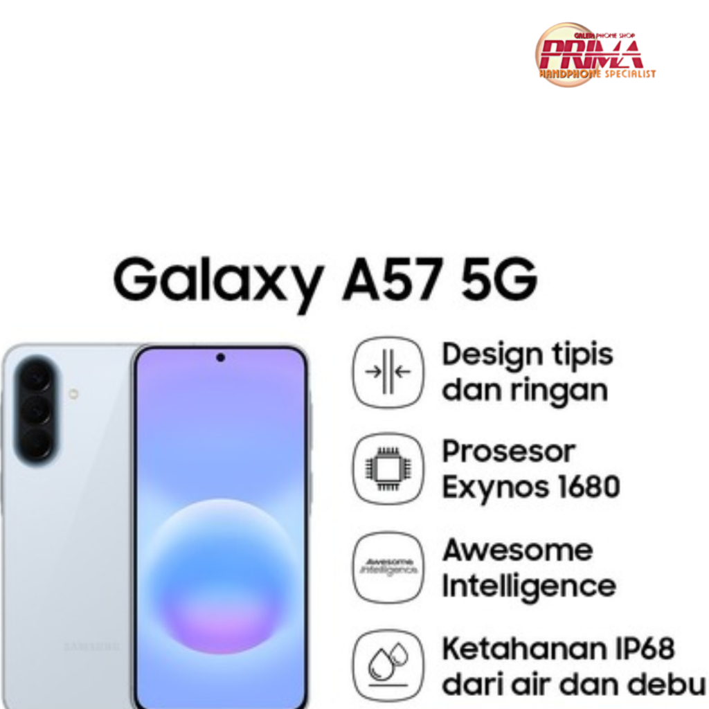 Samsung Galaxy A57 5G  ram 8/128gb ram 8/256gb ram 12/256gb  *garansi resmi*