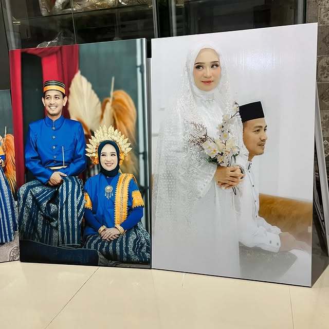 Cetak Foto Jumbo MDF 40x60 Tahan Lama Elegan | Hanya Cetak Foto Ukuran Besar | Cuci Foto | Cetak Fot