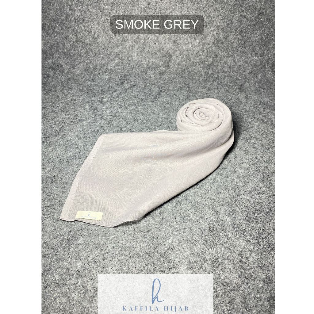 SMOKE GREY | HIJAB PARIS JADUL | HIJAB SEGI EMPAT | KAFFILA HIJAB OFFICIAL