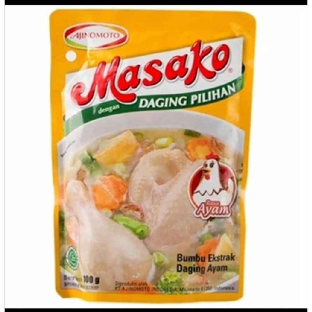 Masako Bumbu Masak Ayam Dan Sapi 5000an @100gr