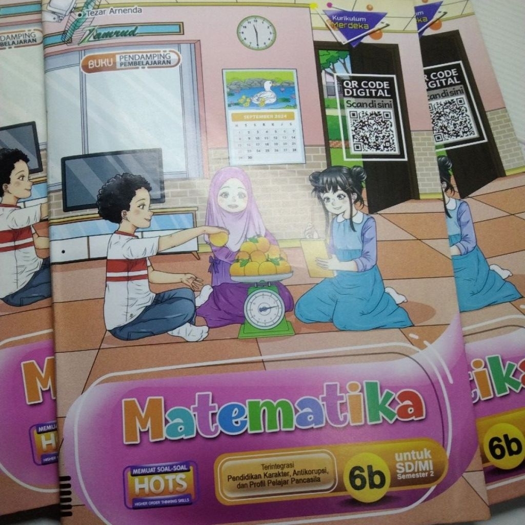 LKS SD MI MATEMATIKA KELAS 6 SEMESTER 2 KURIKULUM MERDEKA