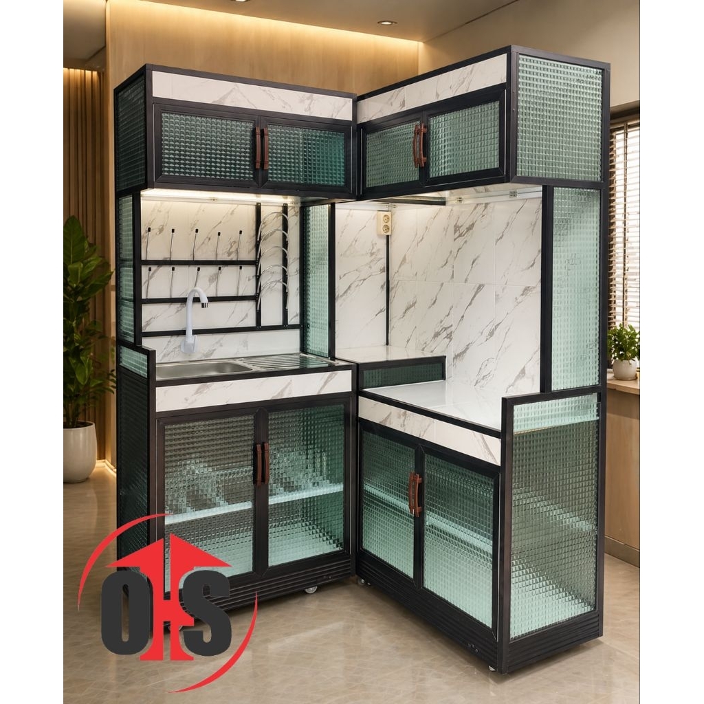 wastafel kitchen set model L komplit