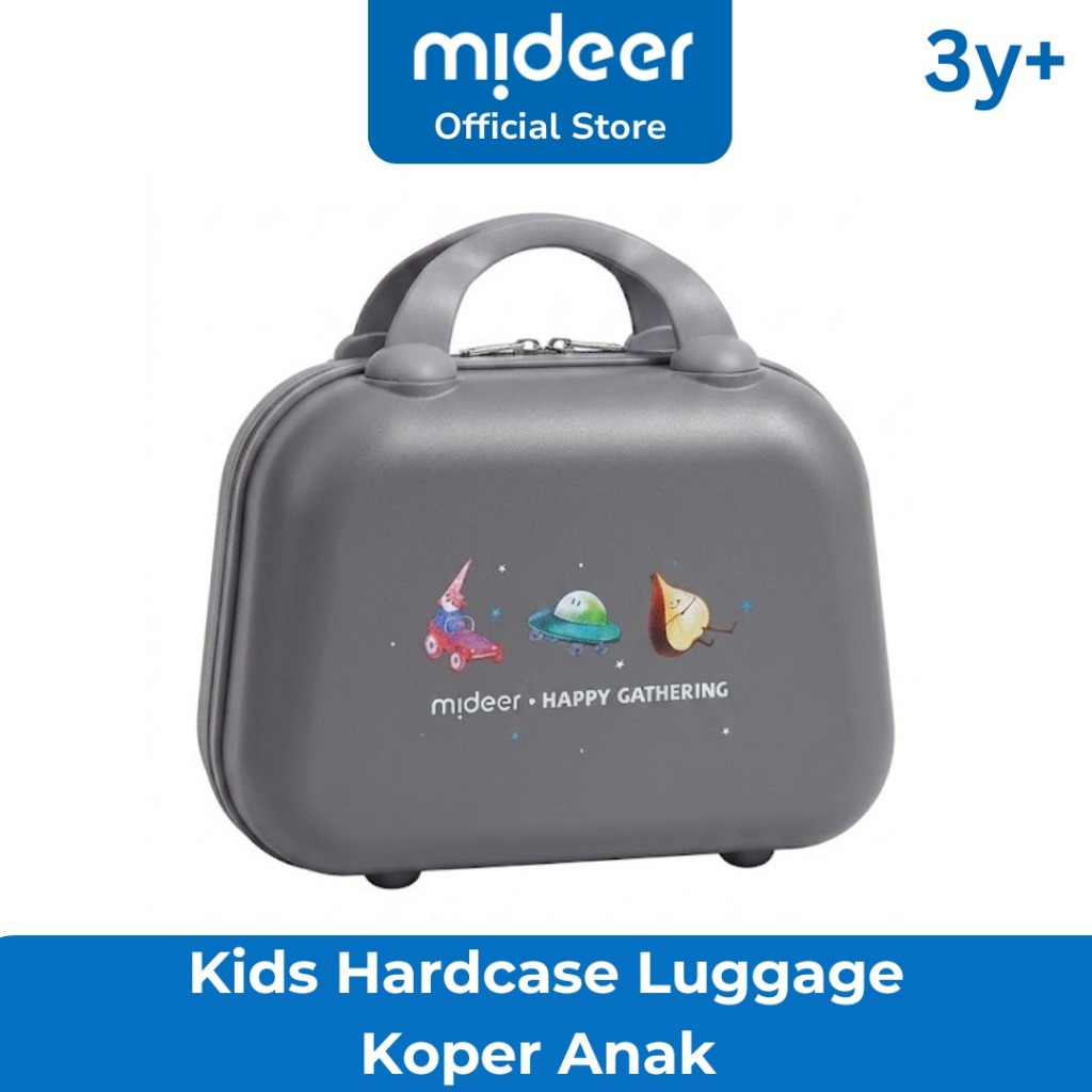 Mideer Kids Hardcase Mini Luggage Koper Kecil Koper Lucu Anak Perempuan Laki Laki