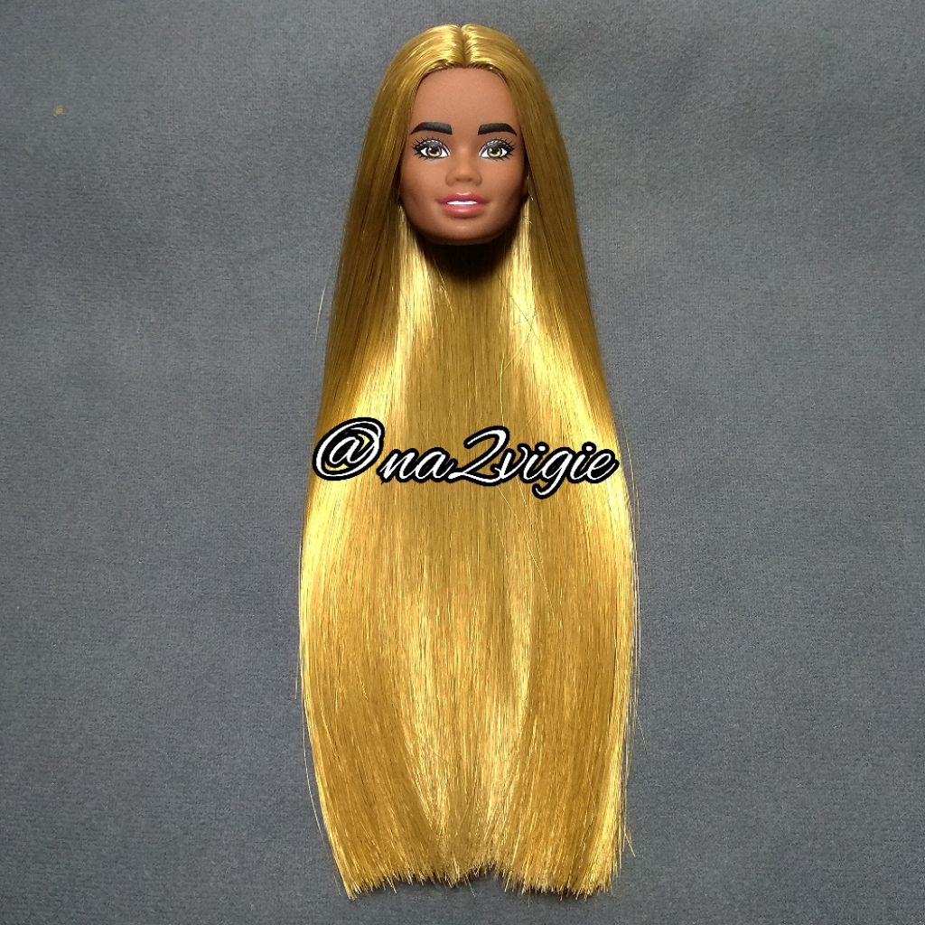Head Boneka Barbie / Kepala Boneka Barbie Reroot 03