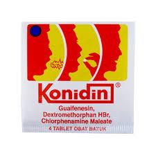 konidin 4 tablet obat pilek batuk