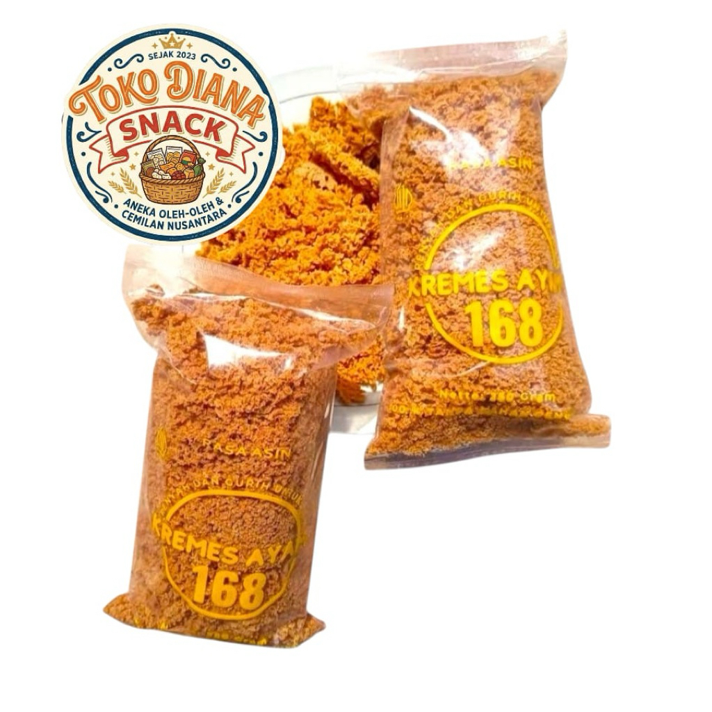 kremes ayam 168 80 gram kremes ayam 168 250 gram