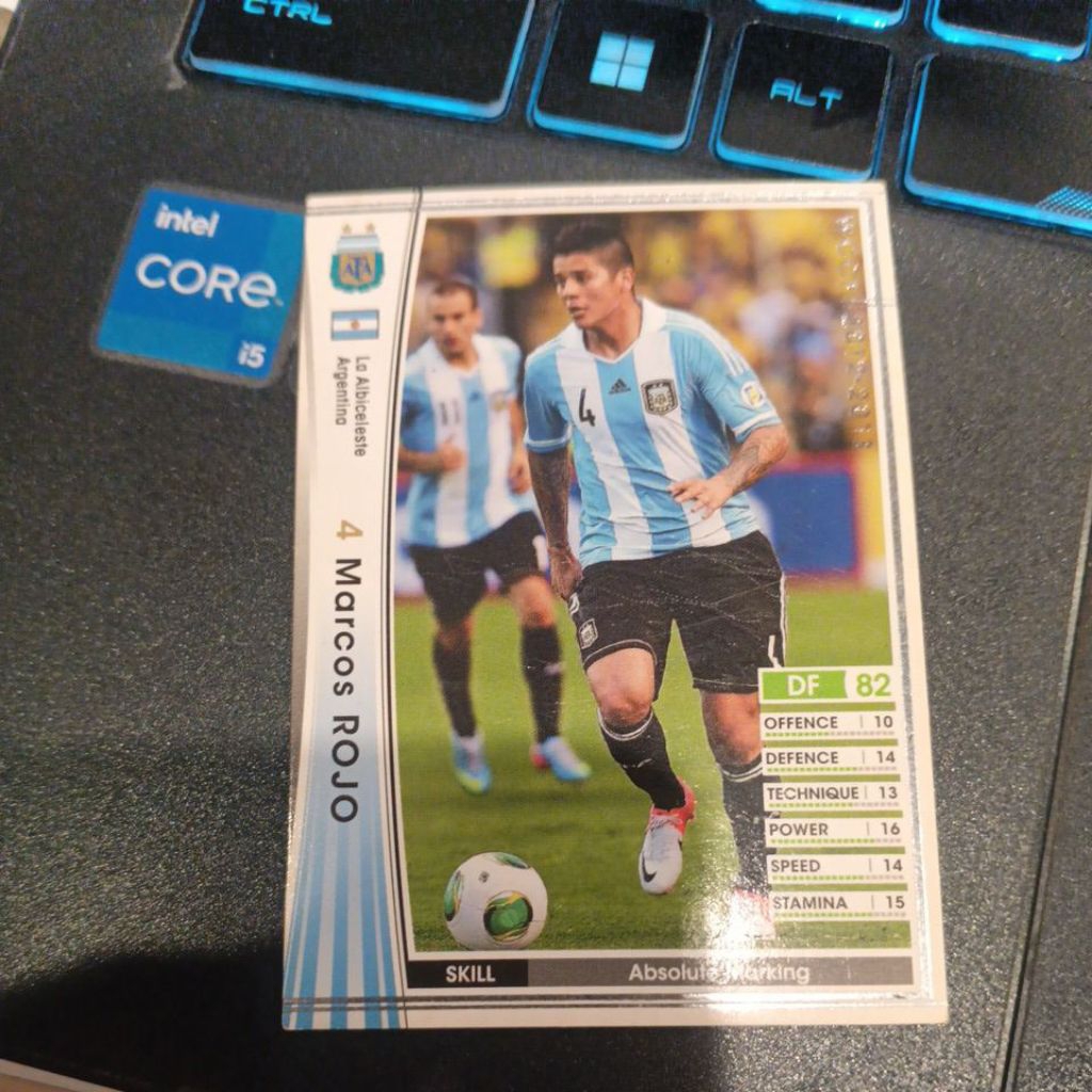 kartu bola panini wccf 2012/2013 Argentina