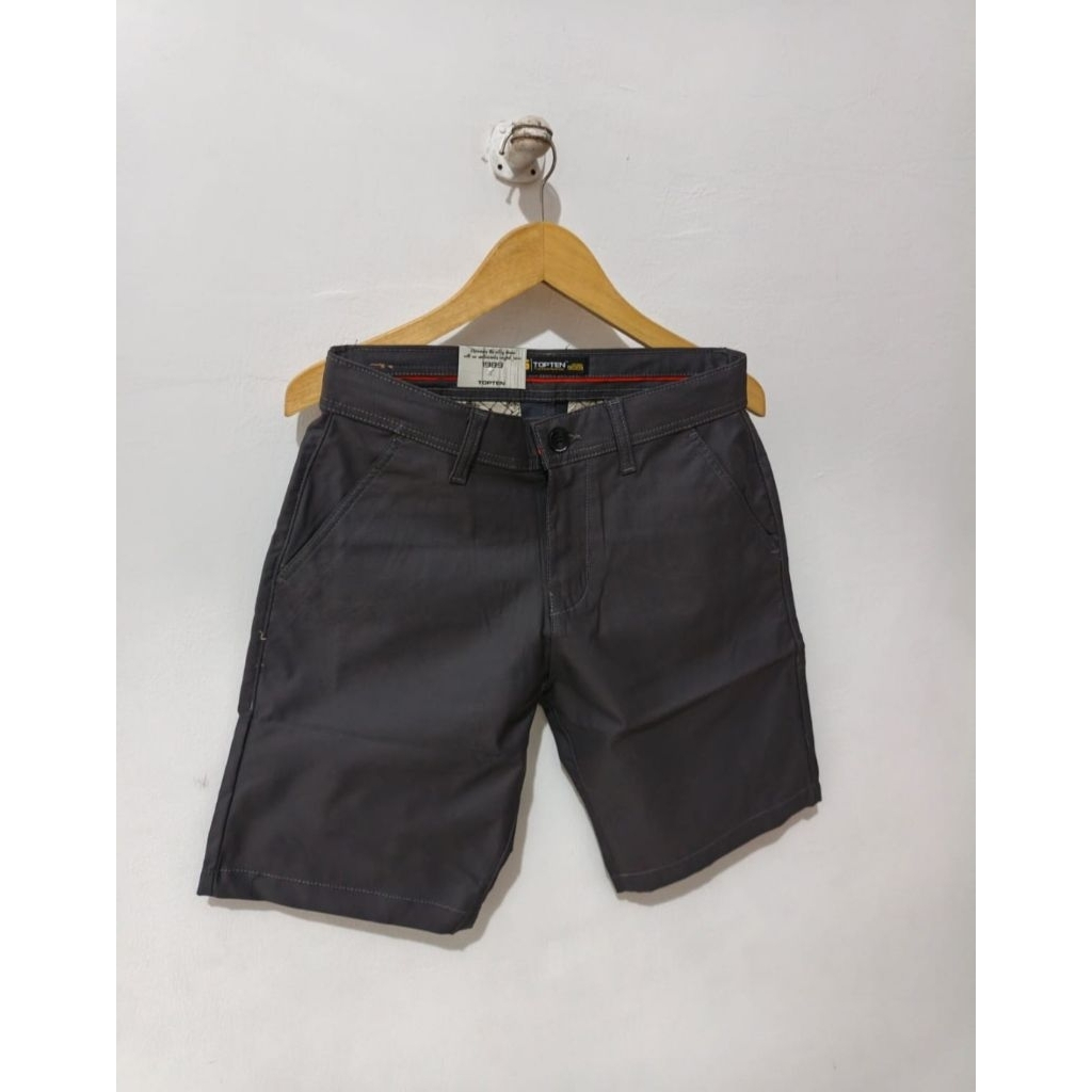 (TOPTEN) Celana Chino Pendek Brand Topten Original