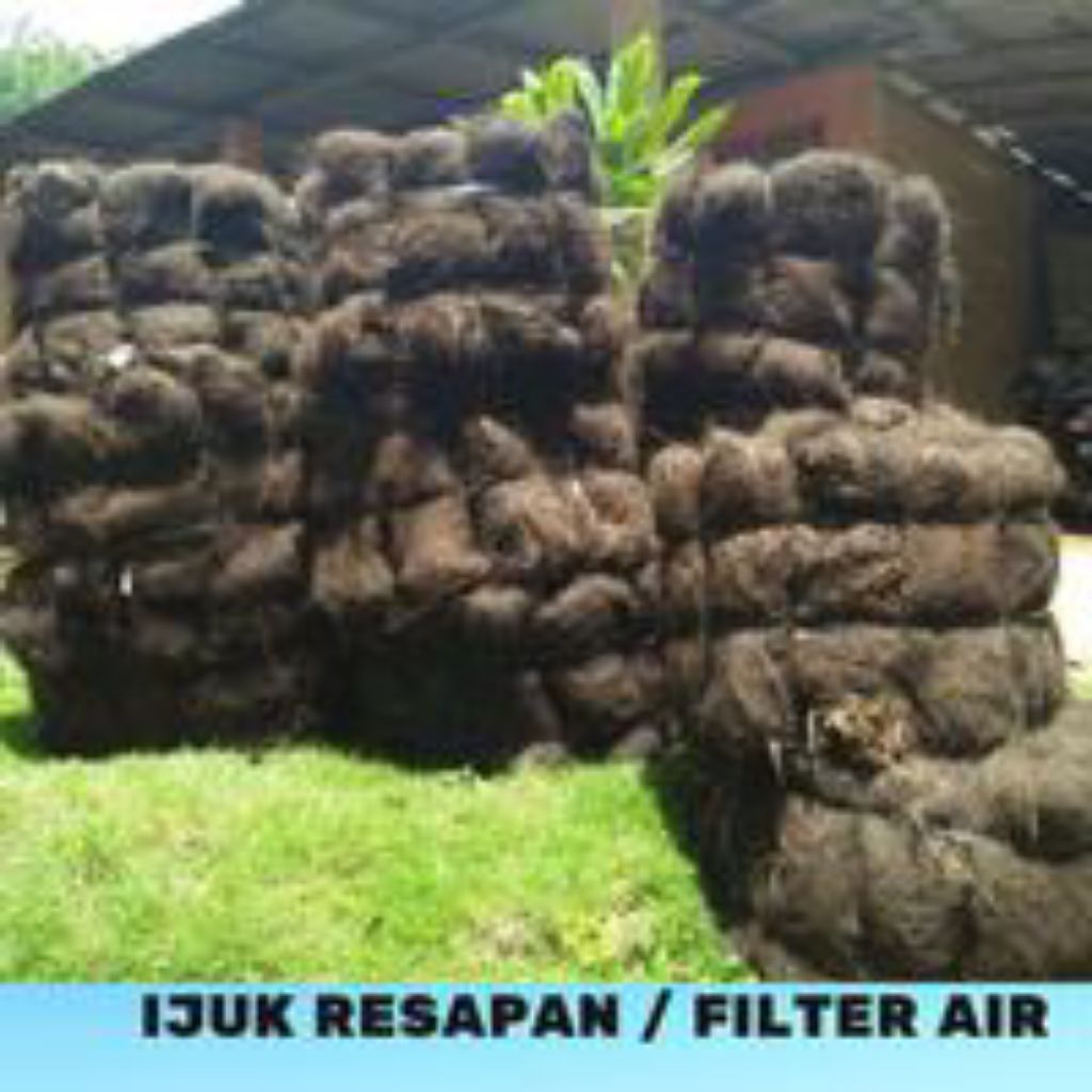 ijuk resapan biopori ijuk resapan air ijuk filter