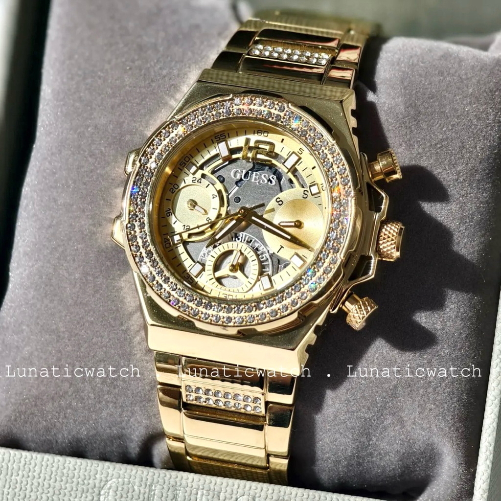 Guess Fusion Gold Tone Original 100% Ladies Watch