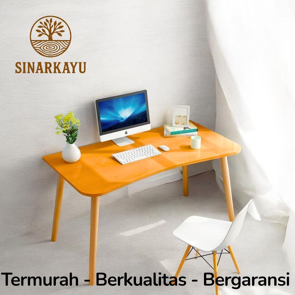 Meja Kerja Minimalis 120 x 50 x 75 cm Meja belajar / Meja gaming