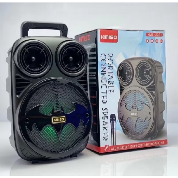 SPEAKER WIRELESS BLUETOOTH JINLONG JL-1160 6,5in BATMAN USB SPEAKER SPEAKER JL 1160 BATMAN