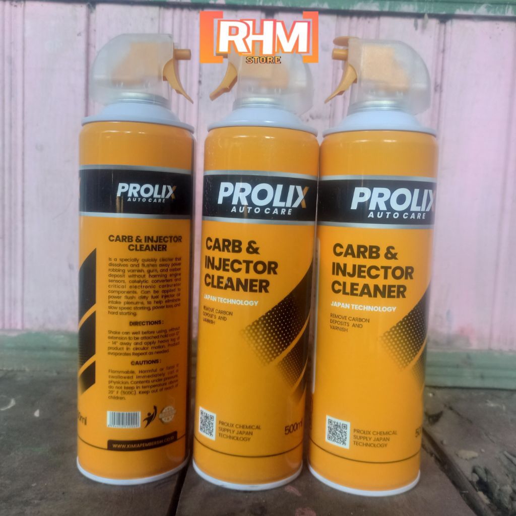 Karburator Cleaner 500ml Prolix Carbu Cleaner Pembersih Karburator & Injeksi Motor Mobil