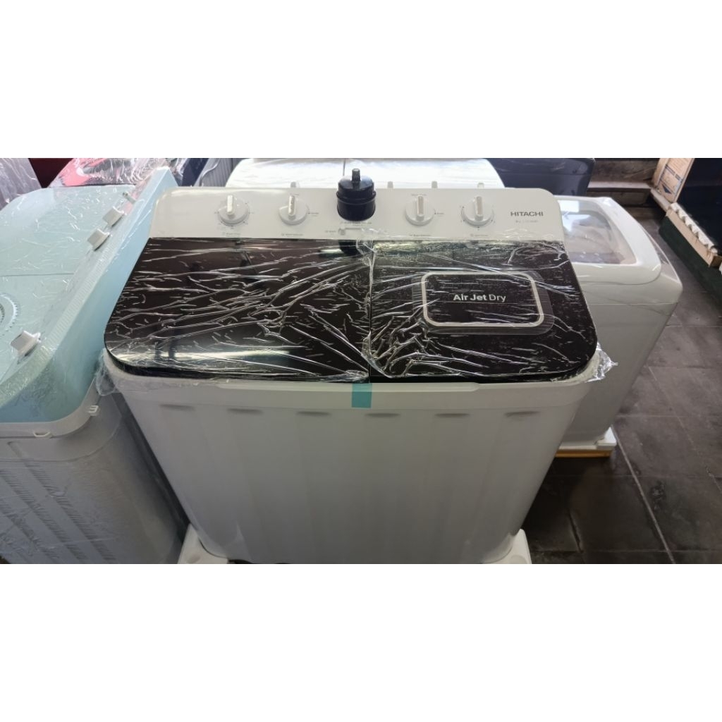 MESIN CUCI HITACHI 2 TABUNG 9 KG LTT 09JWT