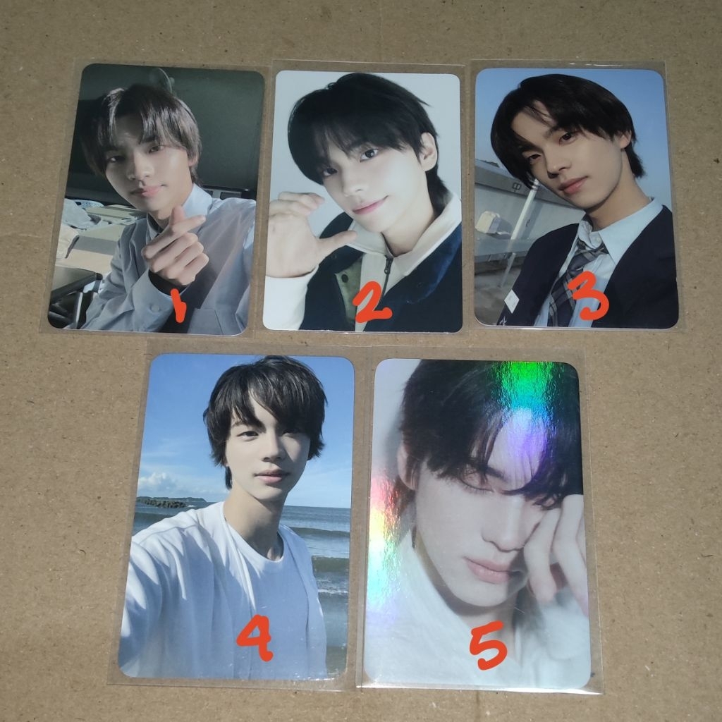 OFFICIAL PHOTOCARD SHINYU TWS