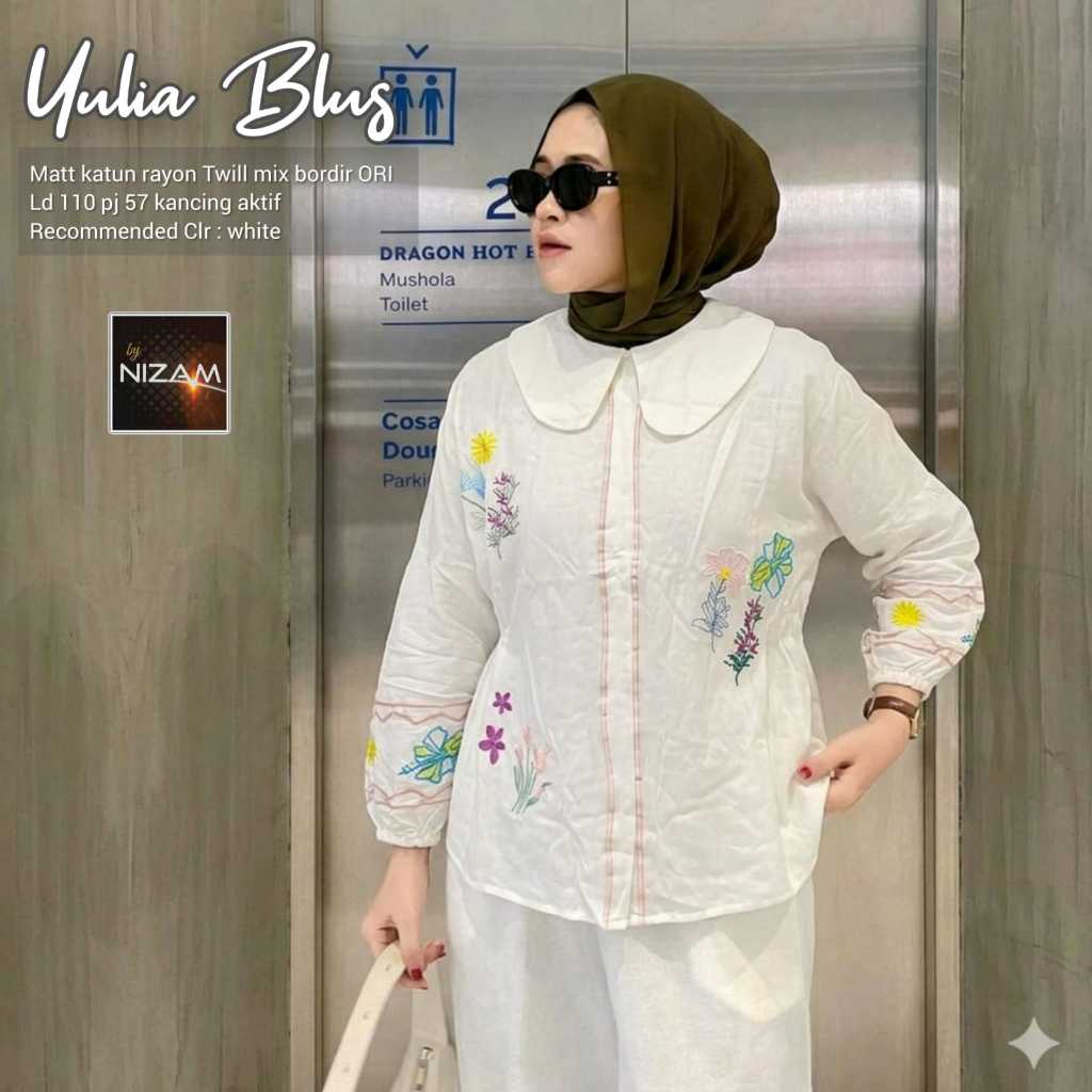 Pakaian Wanita HQ YULIA BLOUSE From NIzAM FASHION STORE