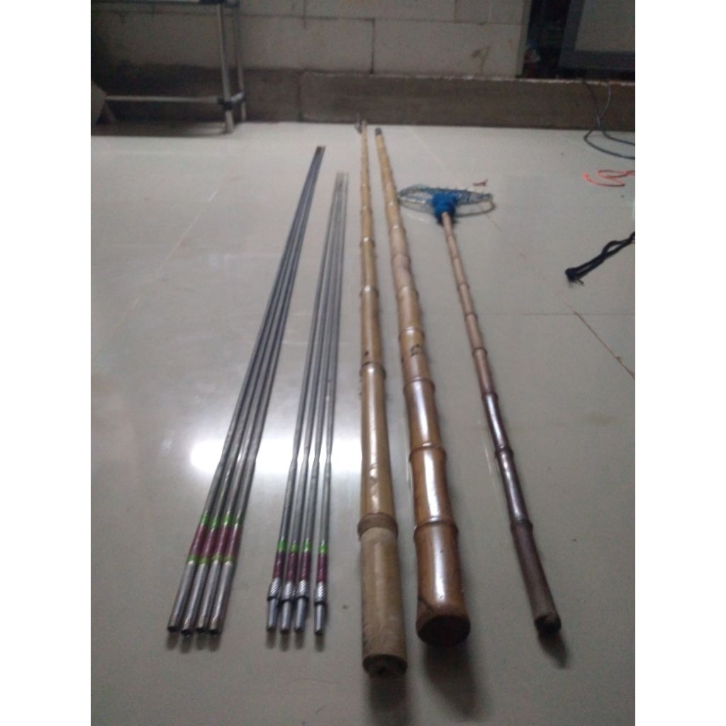 set tangkul anco (branjang) utuk jaring 350cm