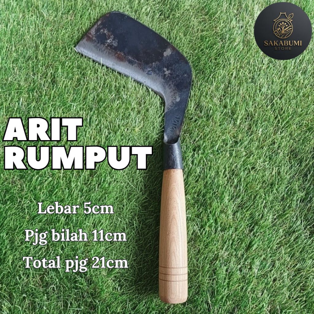 ( OYOS SKM ) arit rumput baja asli kored rumput arit khas ciamis