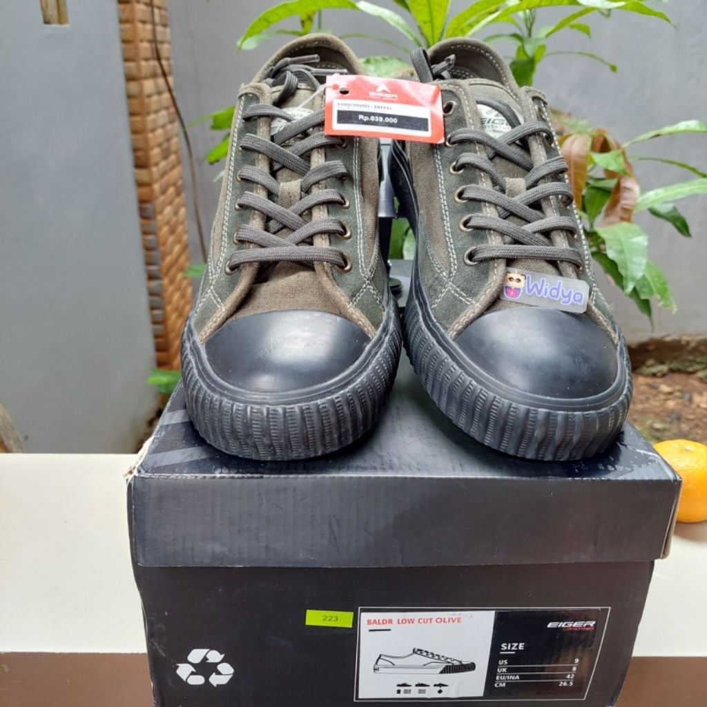 SEPATU EIGER BALDR LOW CUT SEPATU RIDING