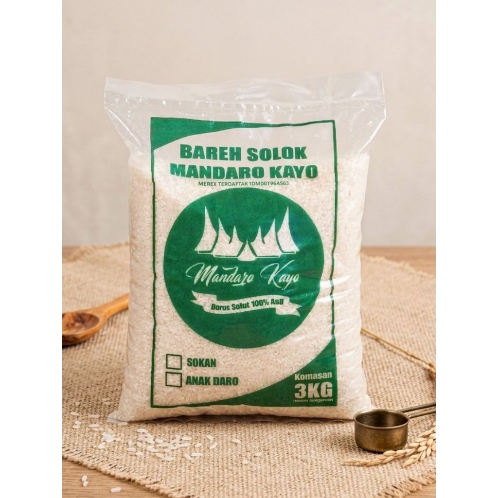 Beras Padang Solok - Sokan 3kg