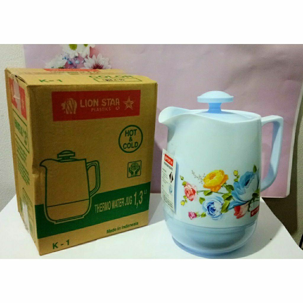 Teko Termos Plastik Lion Star 1,3 liter