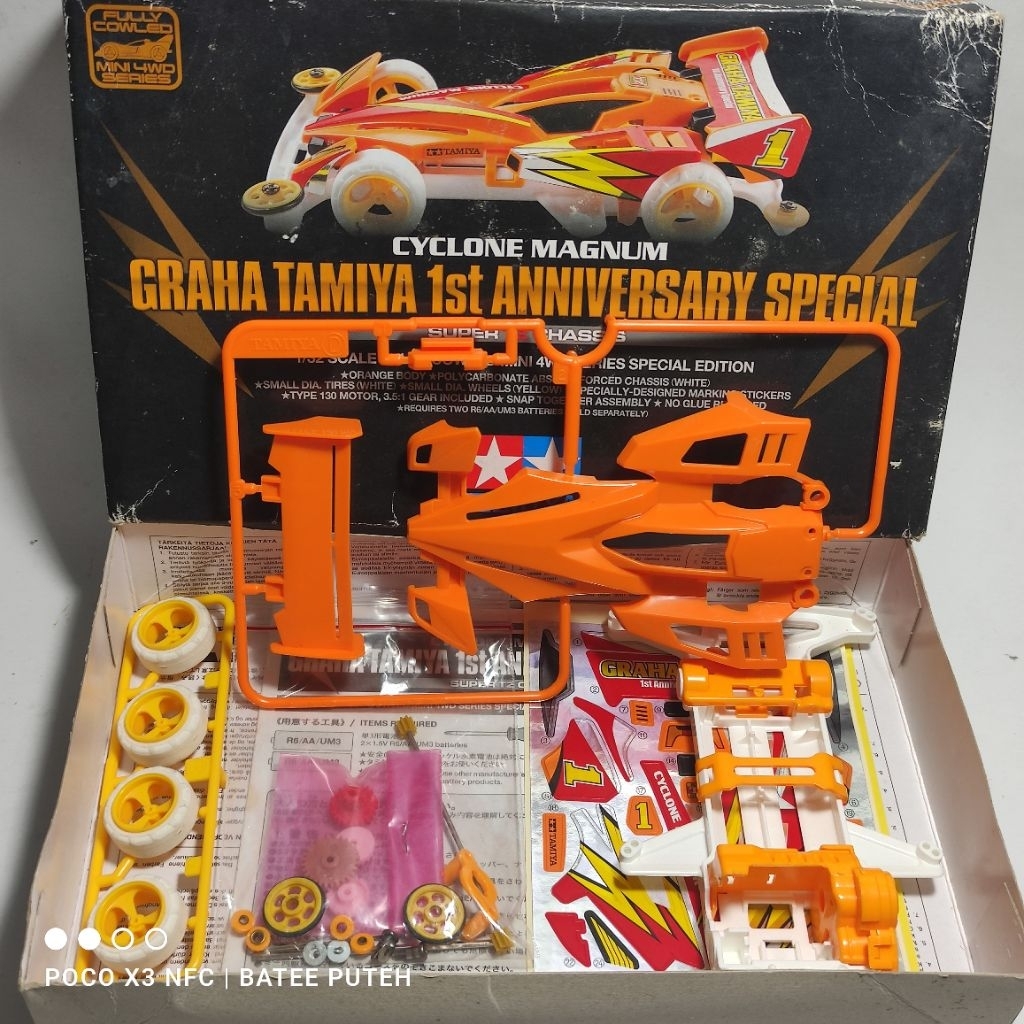 TAMIYA MINI 4WD CYCLONE MAGNUM GRAHA TAMIYA 21ST