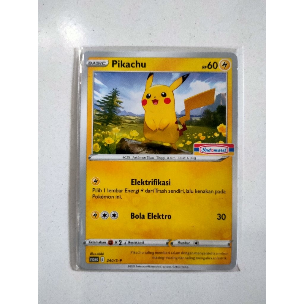 Pikachu promo indomaret
