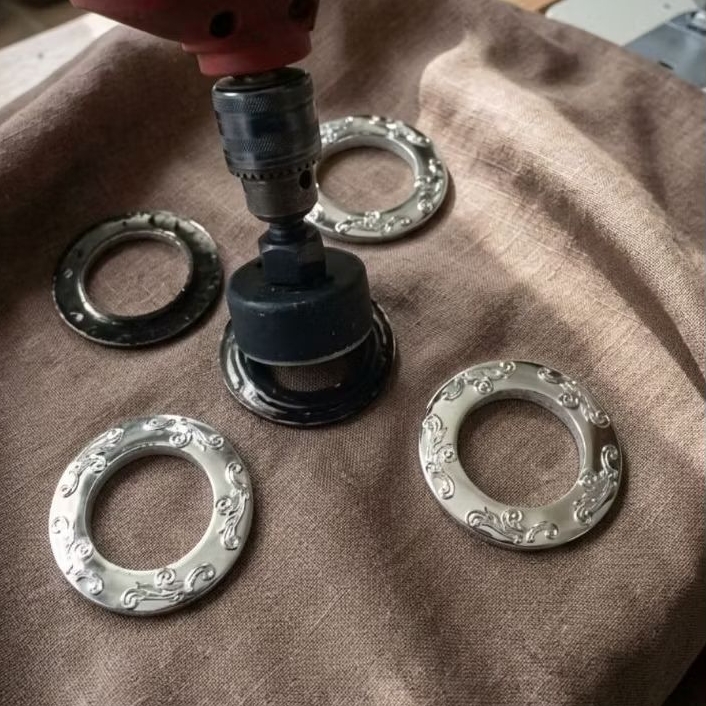 mata pisau alat pembolongan smokring kain gorden premium