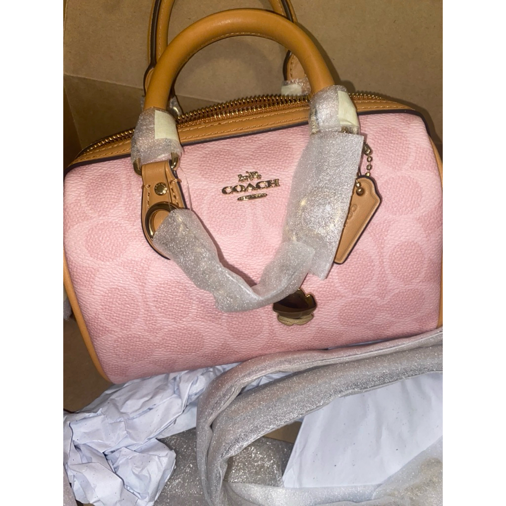 PReloved Coach Mini Rowan Powder Pink Special Edition + biaya admin