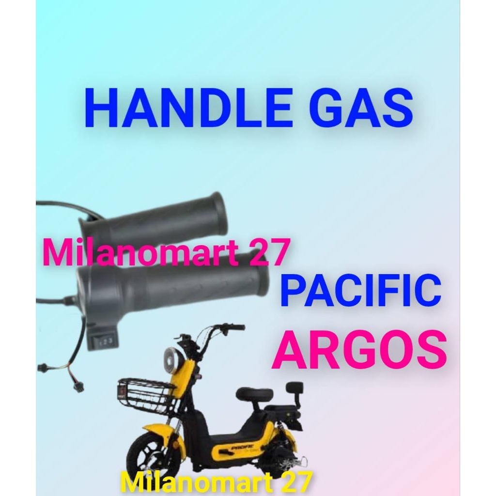 handle gas sepeda listrik pacific argos throttle gas sepeda listrik pacific argos