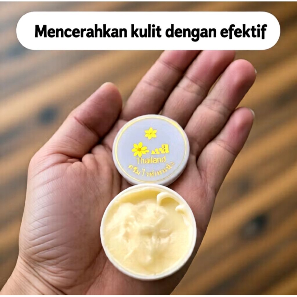 (1pcs) Cream Erna Thailand - Pemutih Kulit Aman, Melembabkan, dan Menghilangkan Bekas Luka