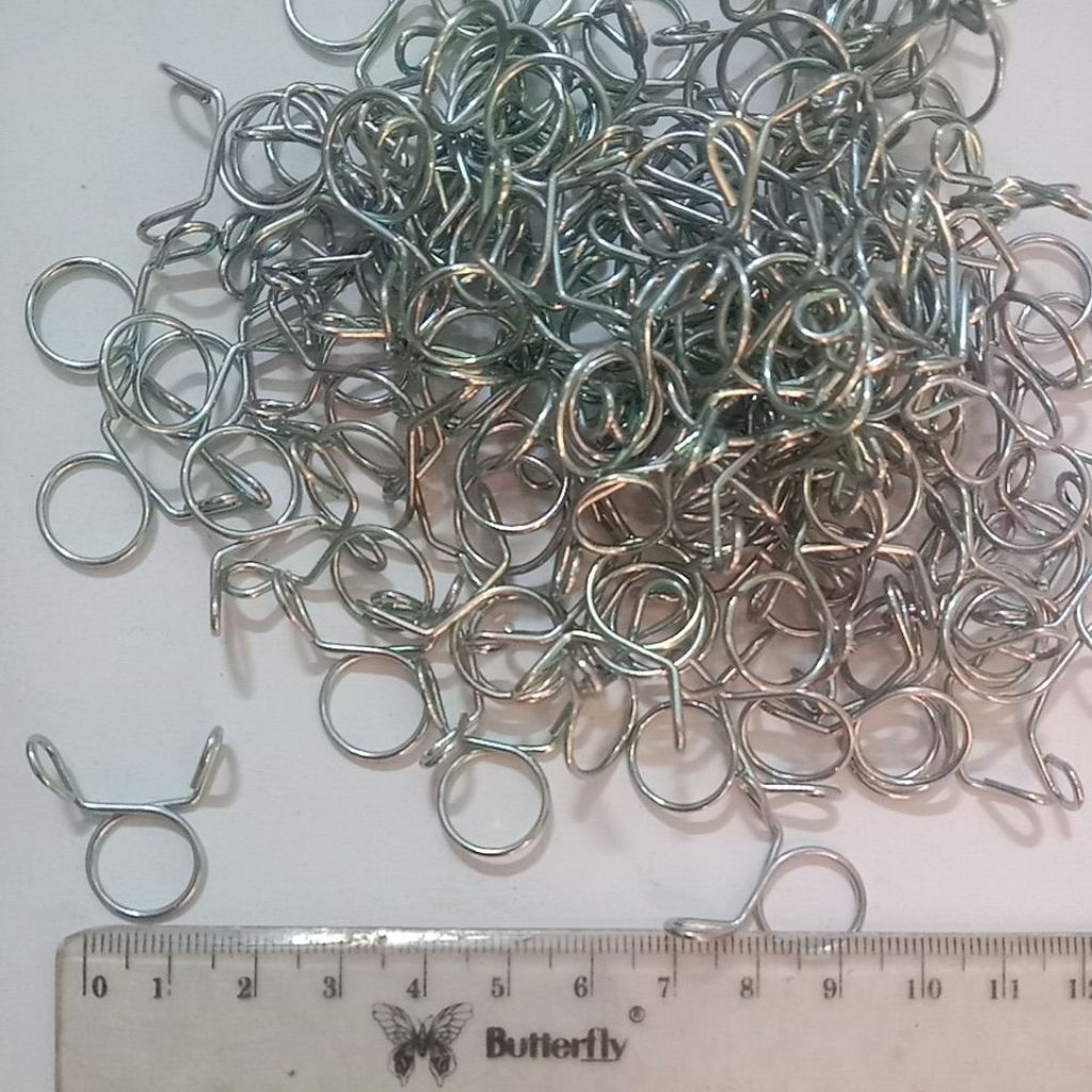 klem selang bensin kawat klip kawat selang bensin kleman unipersal 12 mm