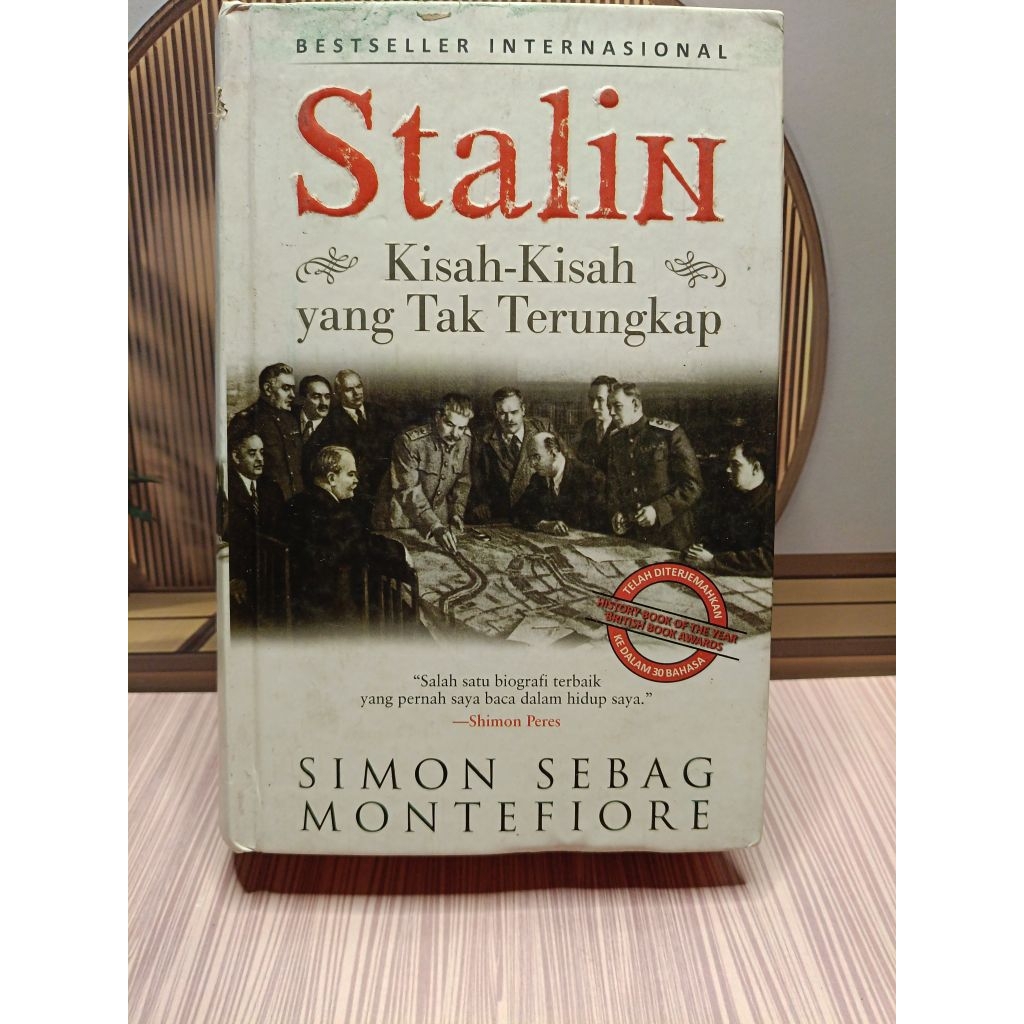 Buku Sejarah Stalin Kisah Kisah yang Tak terungkap Hardcover original karya Simon sebag