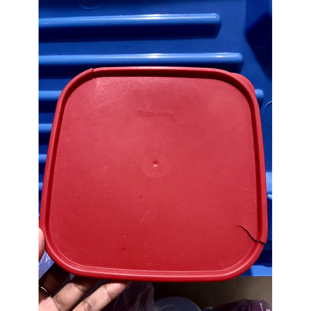 Tutup MM SQUARE Tupperware (prelove)