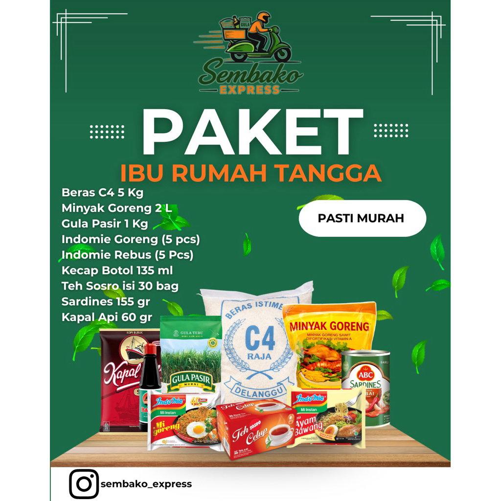 {{LEBIH MURAH}} PAKET SEMBAKO IBU RUMAH TANGGA - WARUNG SEMBAKO JOGJA