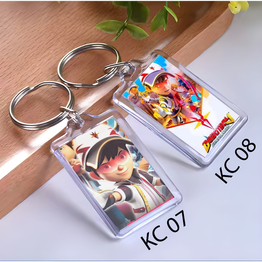 Keychain BOBOIBOY SUPRA - Ganci BOBOIBOY  - Gantungan Kunci -BOBOIBOY SUPRA