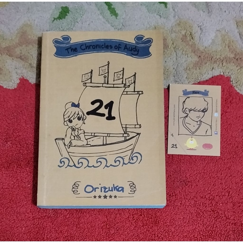 Novel Orizuka The Chronicles of Audy "21" 100%ORI preloved koleksi pribadi