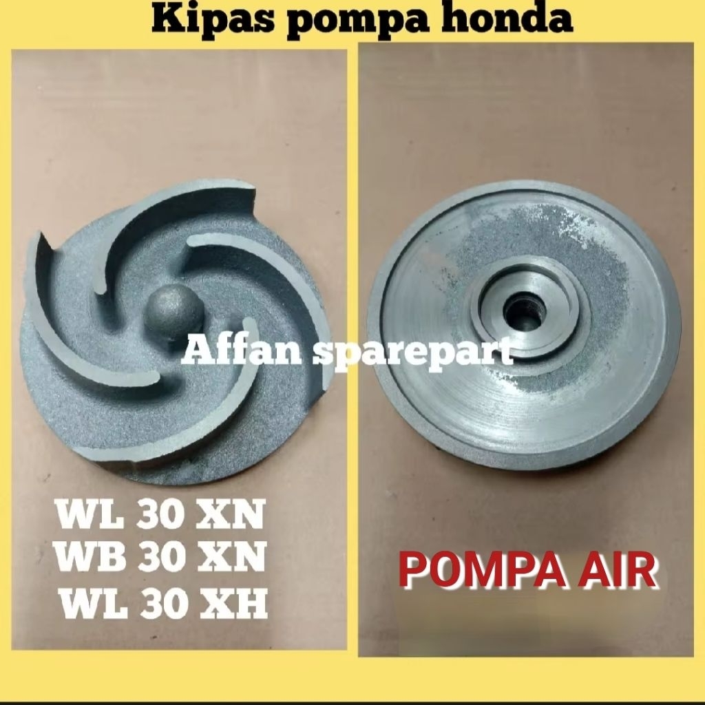 KIPAS POMPA WL30XN/WL30XH/WB30XN UNTUK MESIN IRIGASI SAWAH