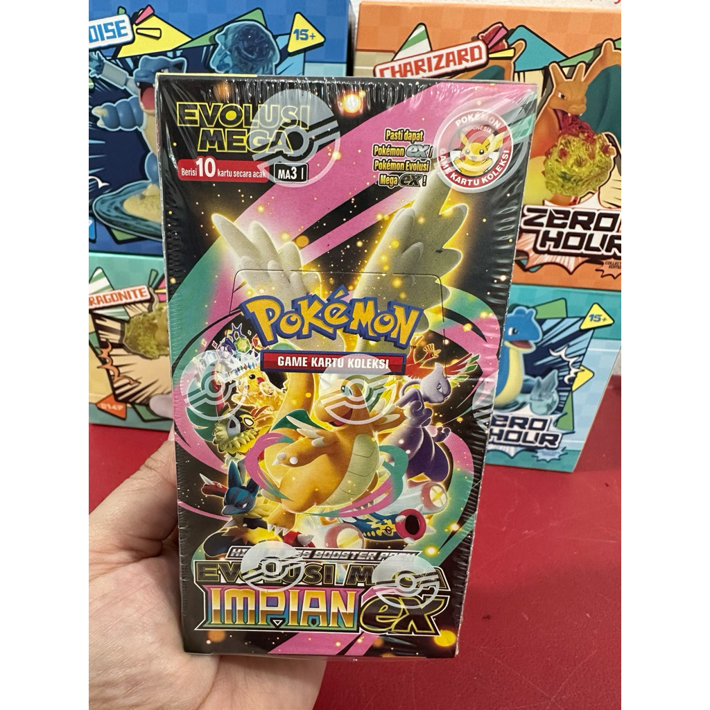 Kartu Pokemon Evolusi Mega Impian ex / Booster pack Pokemon Mega Impian ex