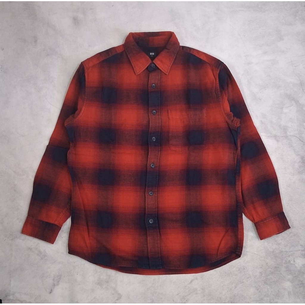Kemeja Flannel Veterano Uniqlo