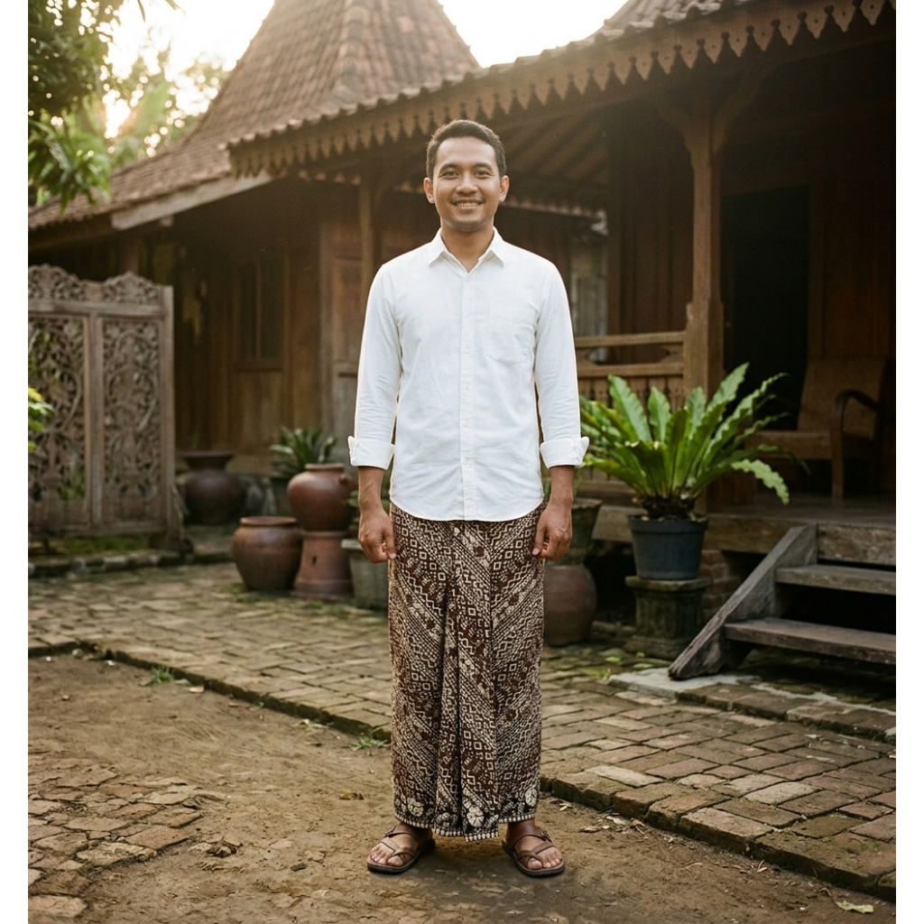 Sarung batik pria dewasa premium terbaru | Sarung batik pejabat motif RUJAK BELING | Sarung batik pr