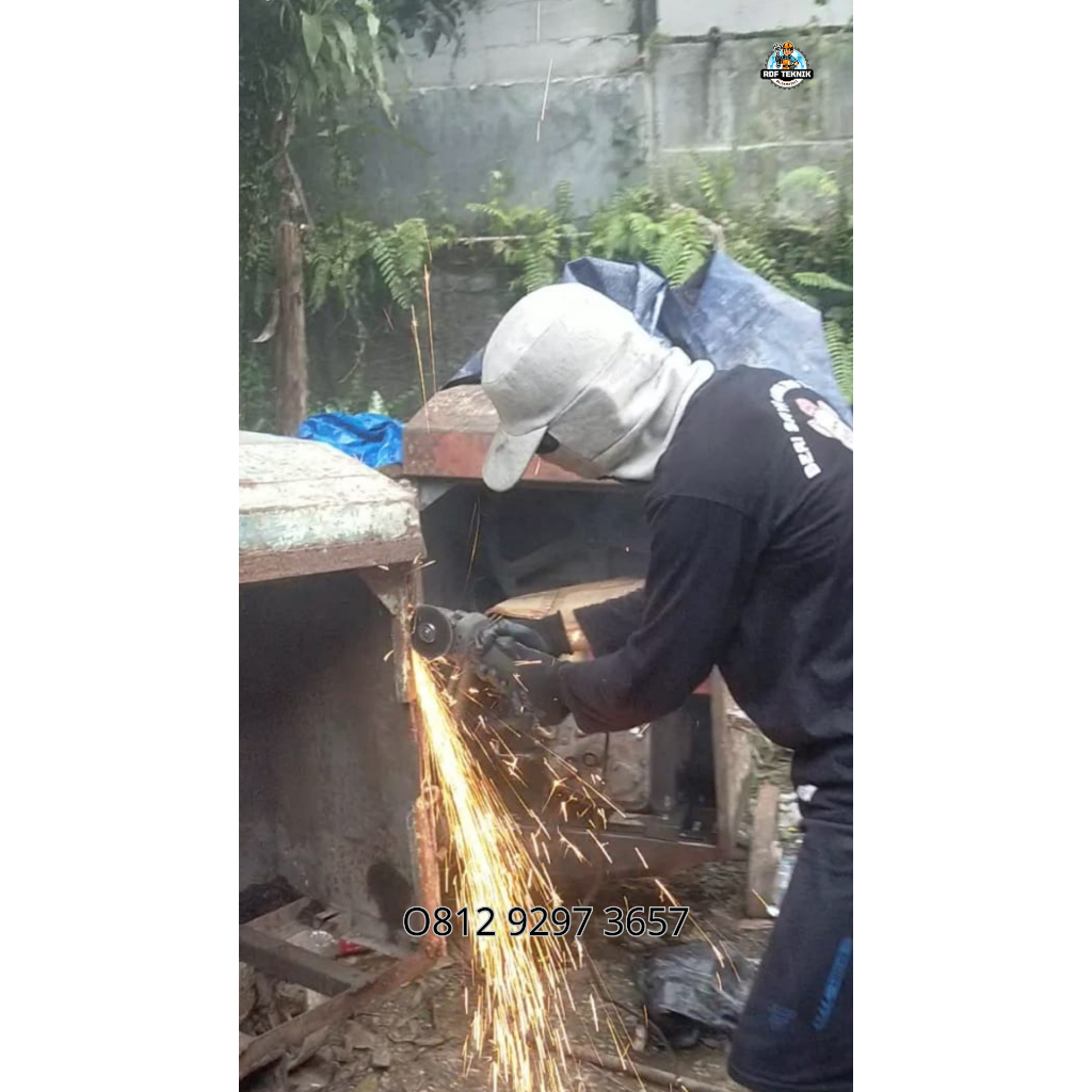 Molen Cor/ Molen Mixer/ Molen Pengaduk Semen/ Molen Pengaduk Beton/ Mesin Molen
