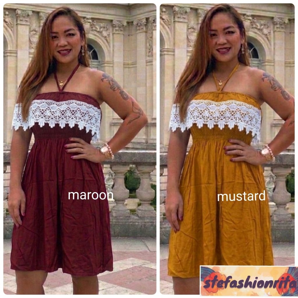 Dress Bali / Dress Renda / Dress Kemben Renda