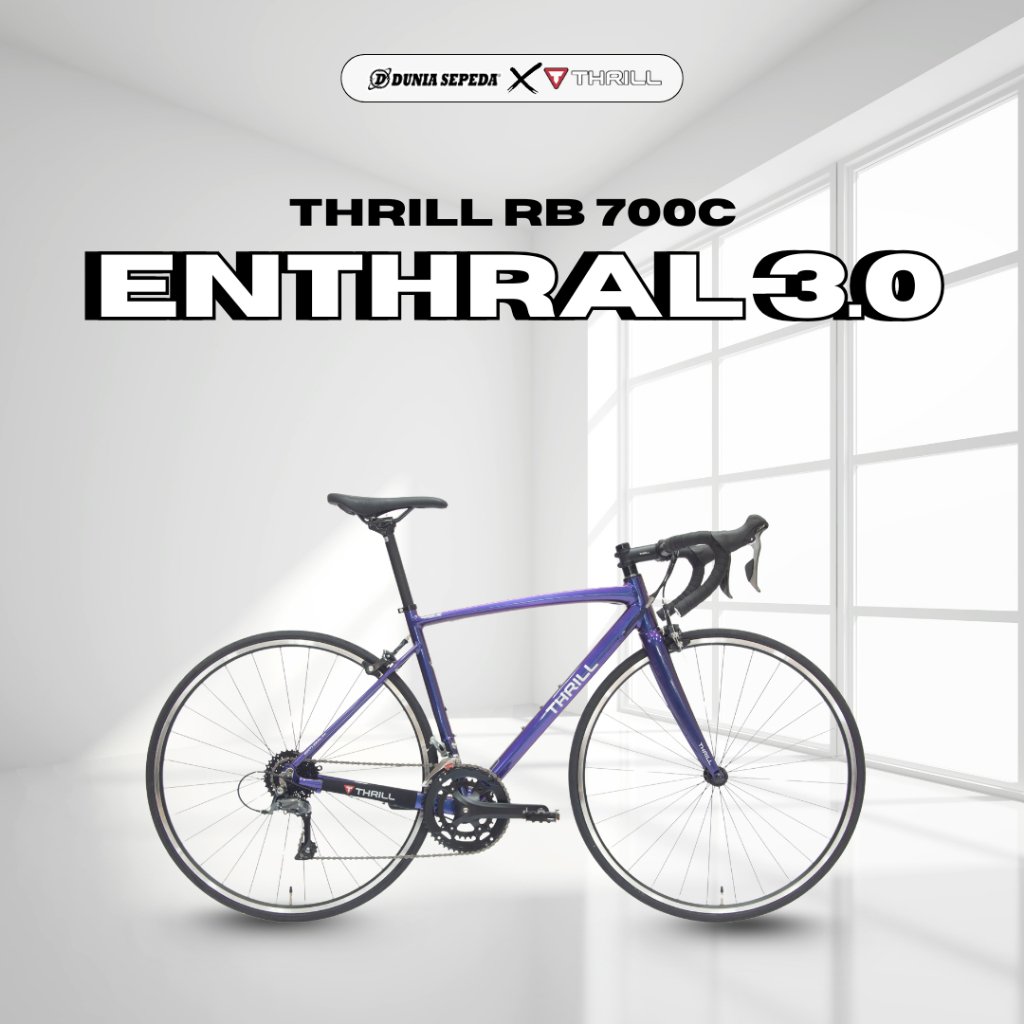 ROAD BIKE THRILL ENTHRAL 30 700C - SEPEDA BALAP THRILL ENTHRAL