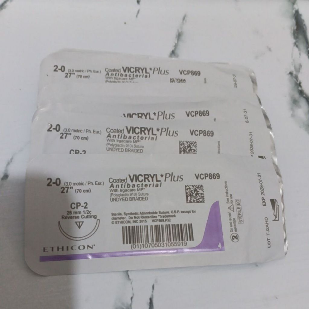 Vicryl Plus 2 0 vcp869 Reverse cutting pcs vicryl plus 2/0 cutting vicryl 2 0 cutting