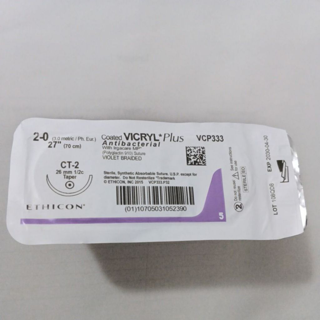 Vicryl Plus 2 0 vcp333 taper vicryl 2/0 taper