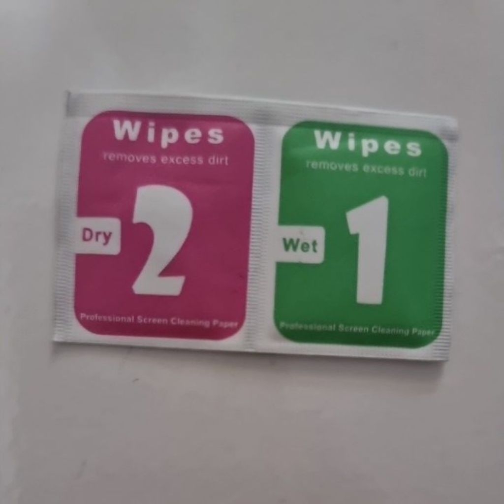 wipes tissue wet dries baru 100%