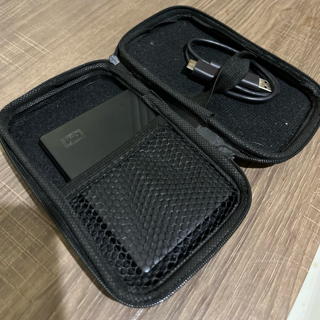 Eksternal HDD 2 TB WD My Passport Black