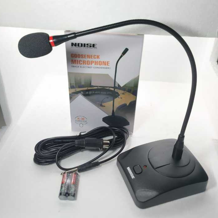 NOISE MIC MEJA MIMBAR K-30 , MICROPHONE PODIUM CONFERENCE K 30 , MIC MIMBAR K30